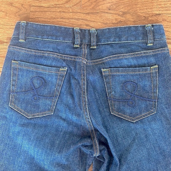 Lilly Pulitzer Main Line Fit Straight/Boot Cut Jeans size 6 - Picture 5 of 7